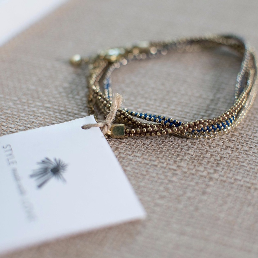Noonday Gleaming Strap Bracelet - NWT
